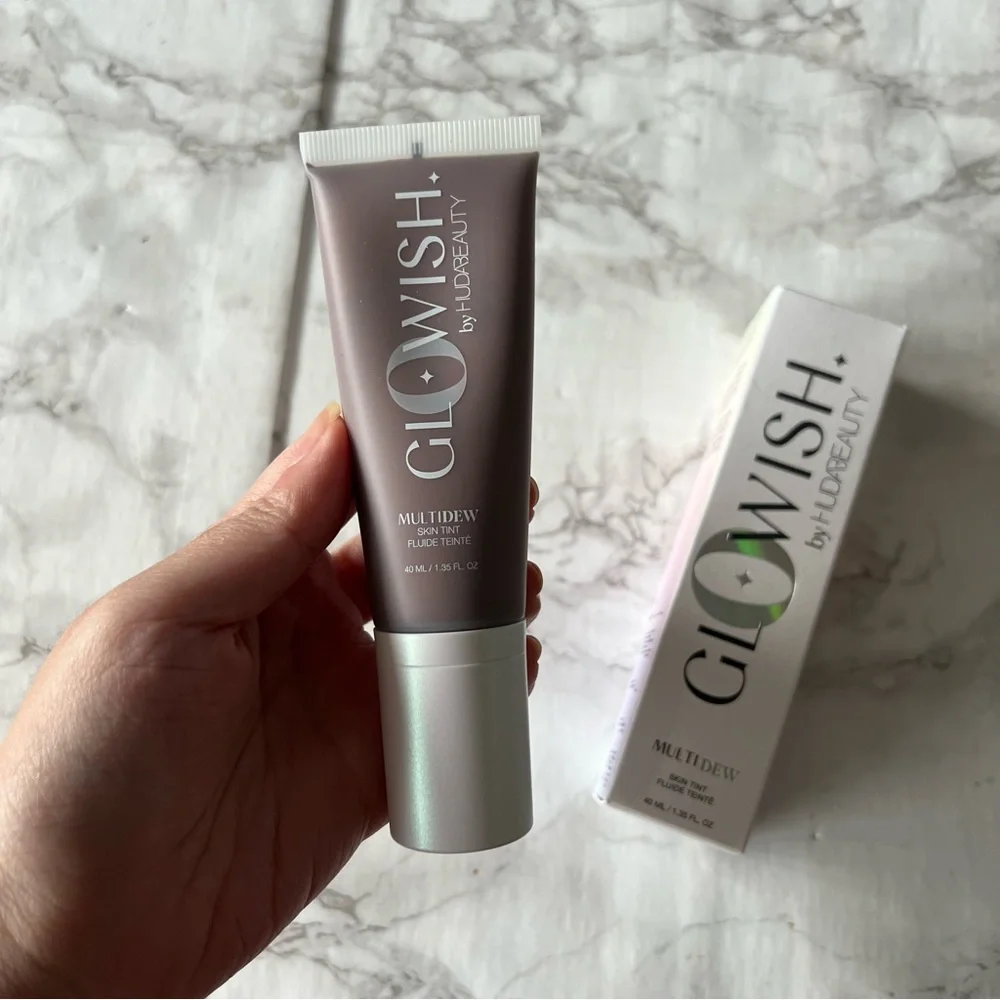 glowish by huda beauty multidew skin tint 13 extra rich nov sale